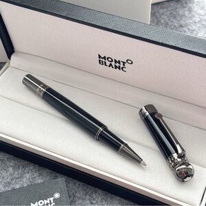 Montblanc Blue Rusted Steel Rollerball Pen
